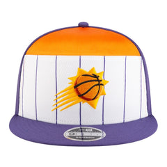 Phoenix Suns Youth 2025 NBA Tip Off Split Panel 9FIFTY Snapback Hat White/Purple - NBA