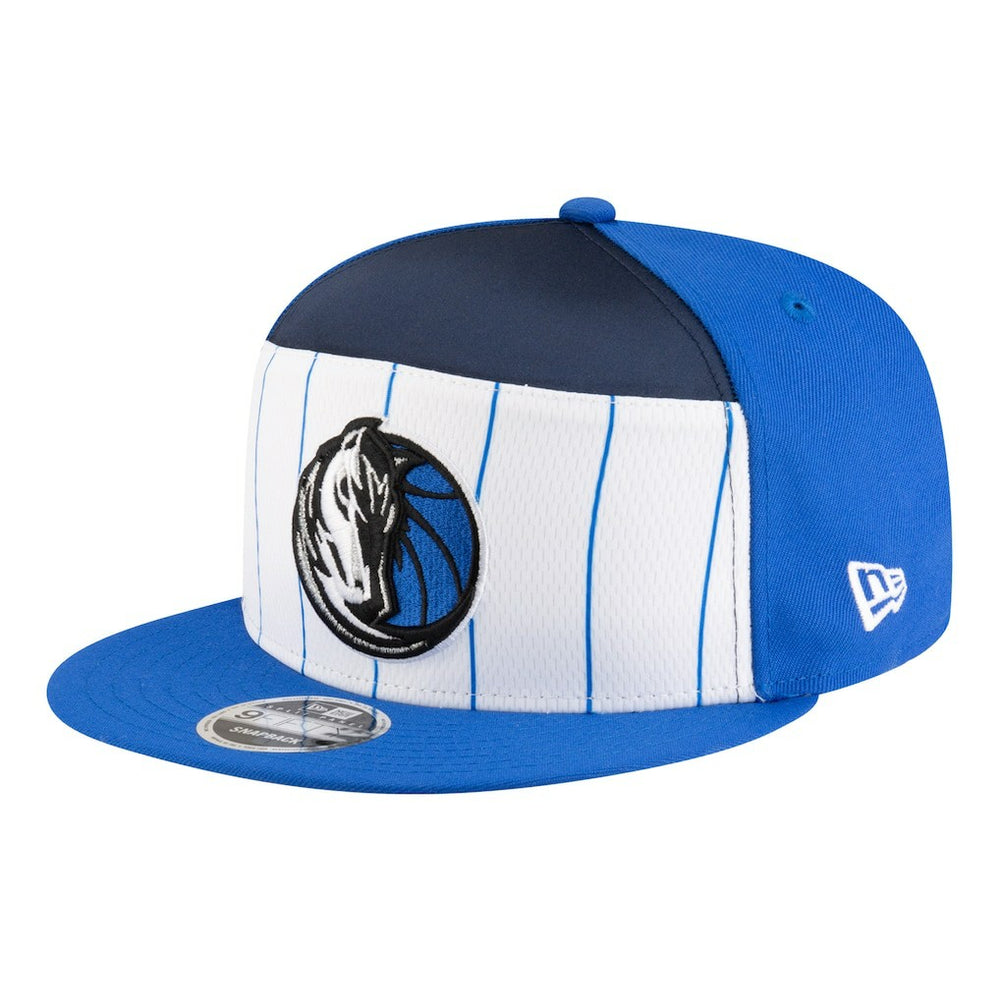 Dallas Mavericks Youth 2025 NBA Tip Off Split Panel 9FIFTY Snapback Hat White/Blue - NBA