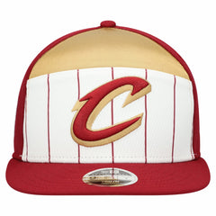 Cleveland Cavaliers Youth 2025 NBA Tip Off Split Panel 9FIFTY Snapback Hat White/Wine - NBA