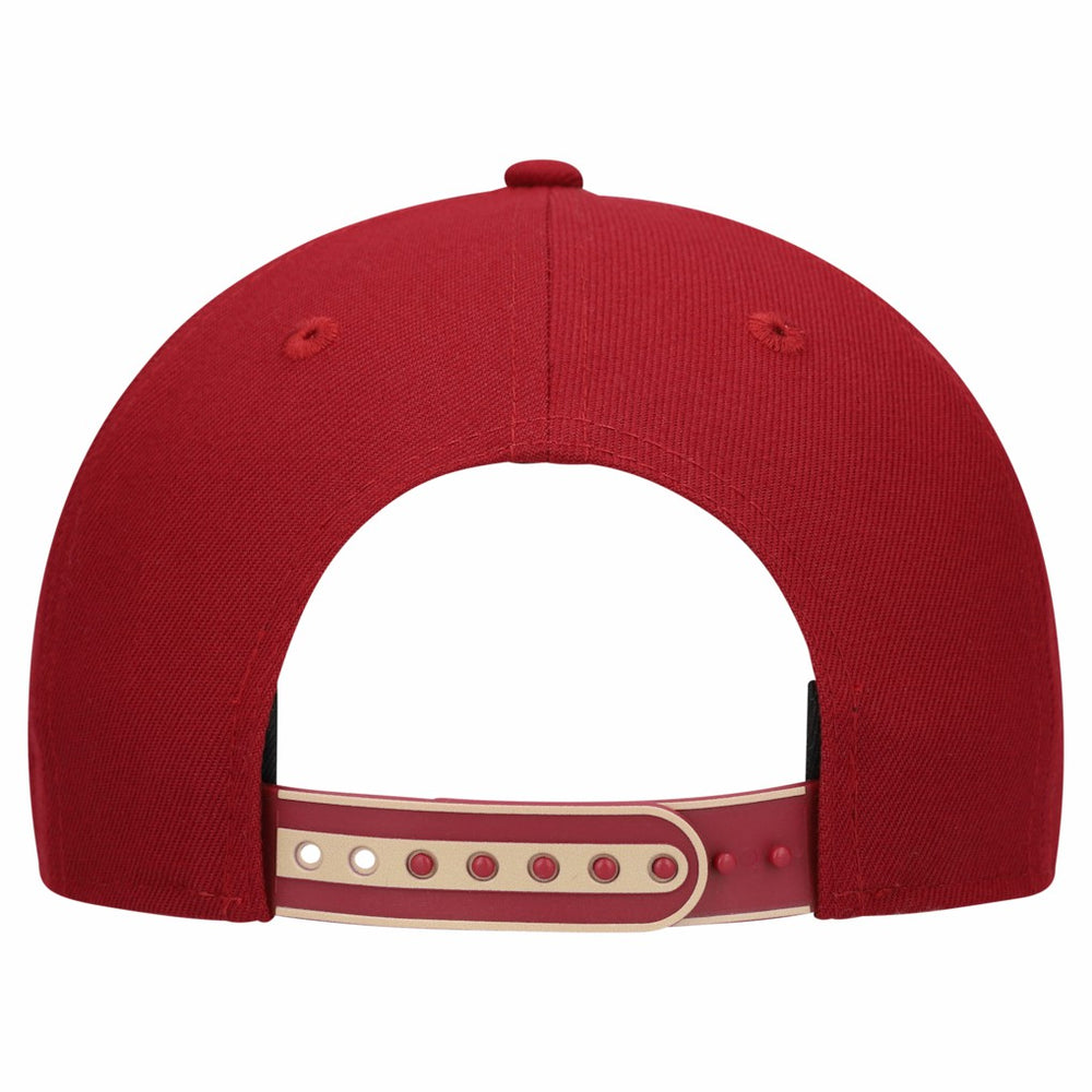Cleveland Cavaliers Youth 2025 NBA Tip Off Split Panel 9FIFTY Snapback Hat White/Wine - NBA