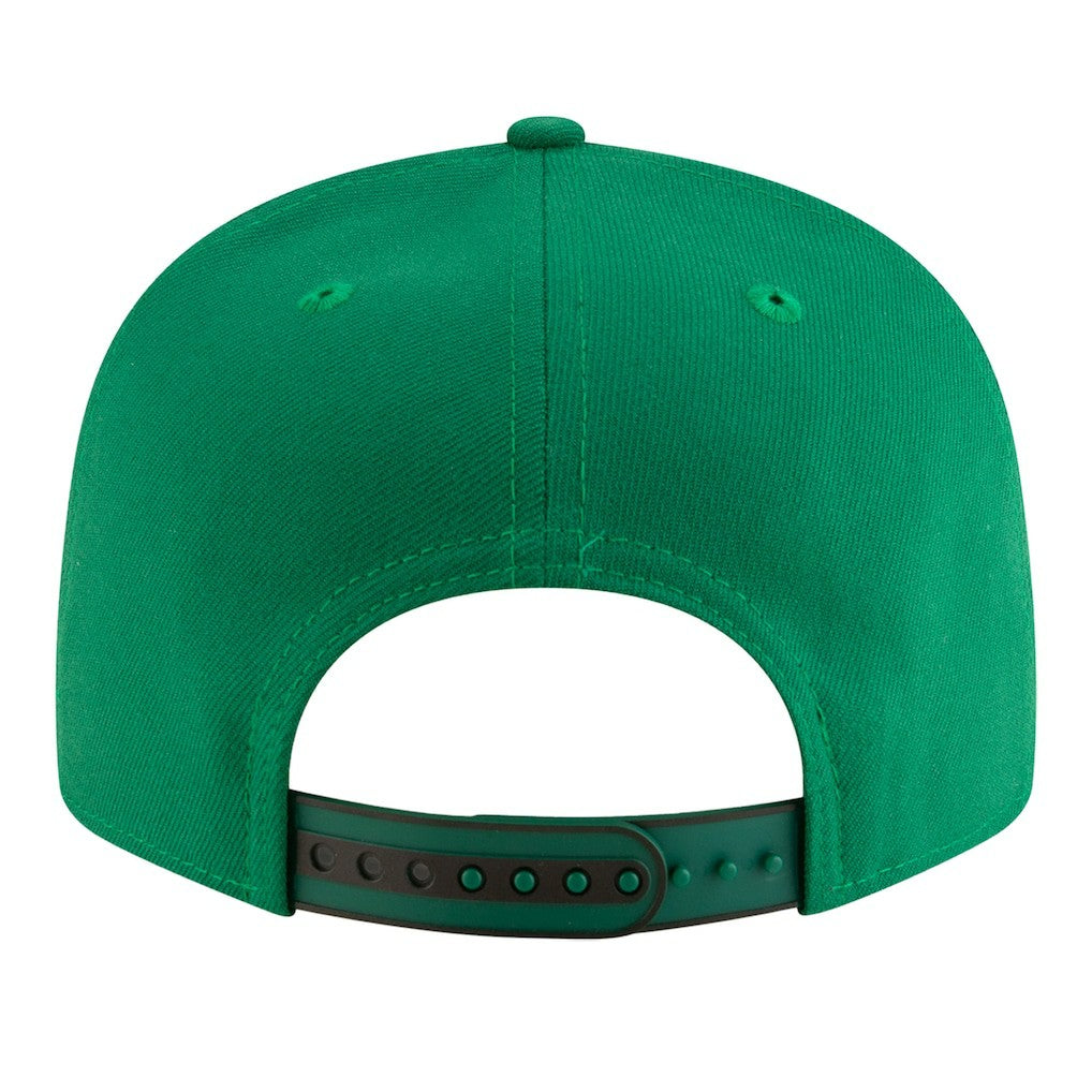 Boston Celtics Youth 2025 NBA Tip Off Split Panel 9FIFTY Snapback Hat White/Kelly Green - NBA