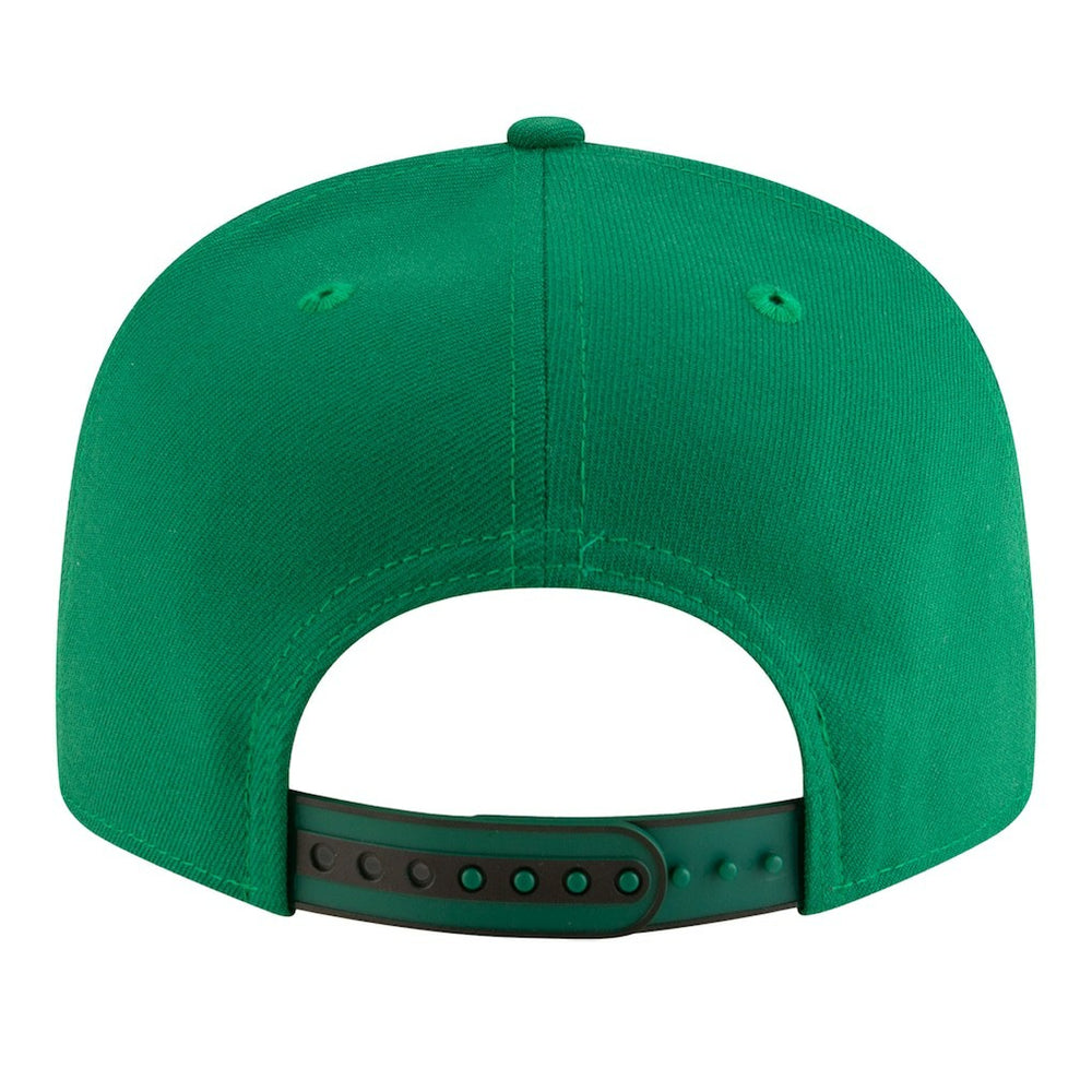 Boston Celtics Youth 2025 NBA Tip Off Split Panel 9FIFTY Snapback Hat White/Kelly Green - NBA