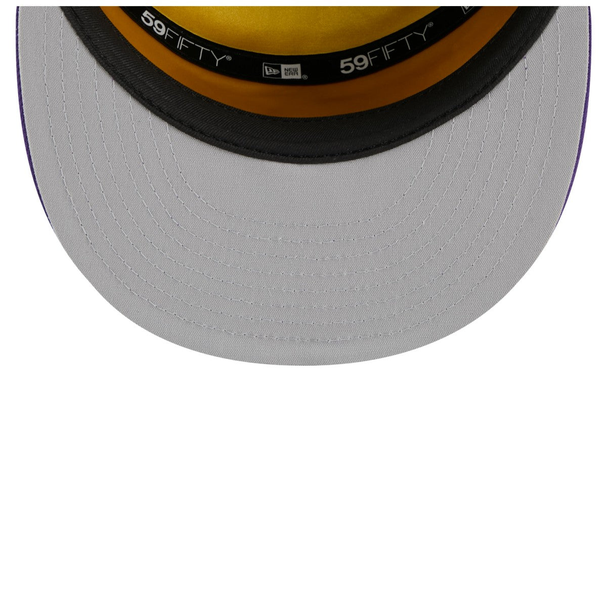 Los Angeles Lakers 2025 NBA Tip Off Split Panel 59FIFTY Fitted Hat White/Purple - NBA