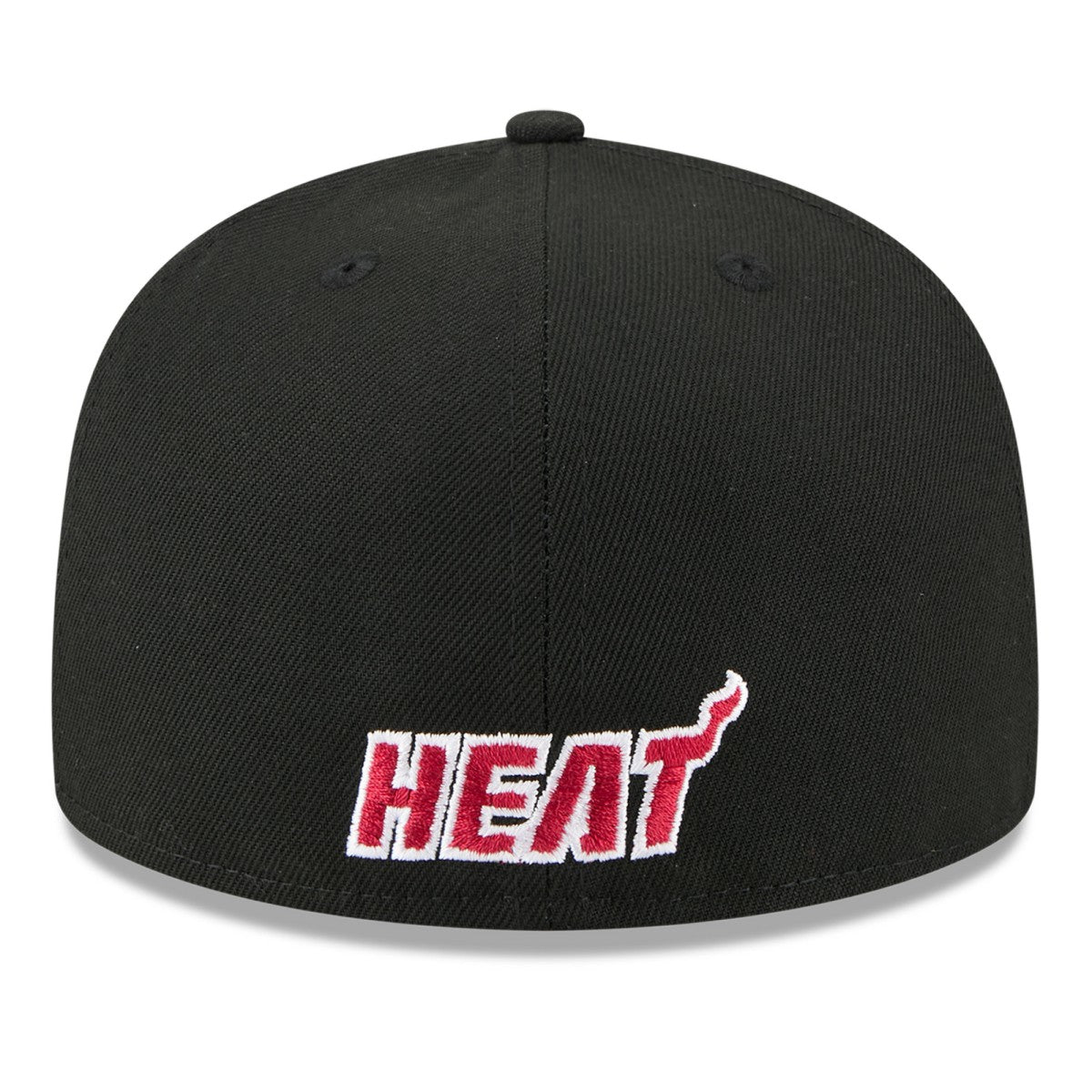 Miami Heat 2025 NBA Tip Off Split Panel 59FIFTY Fitted Hat White/Black - NBA