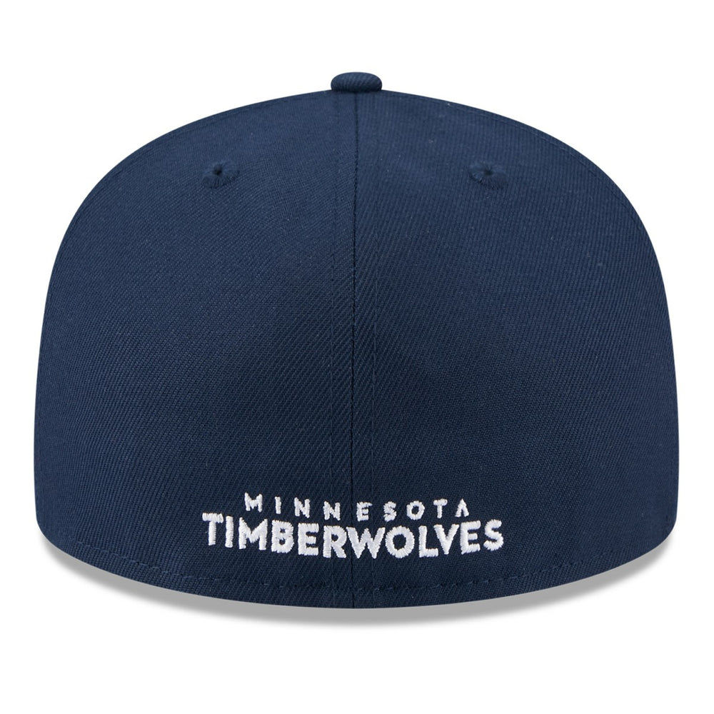 Minnesota Timberwolves 2025 NBA Tip Off Split Panel 59FIFTY Fitted Hat White/Navy - NBA