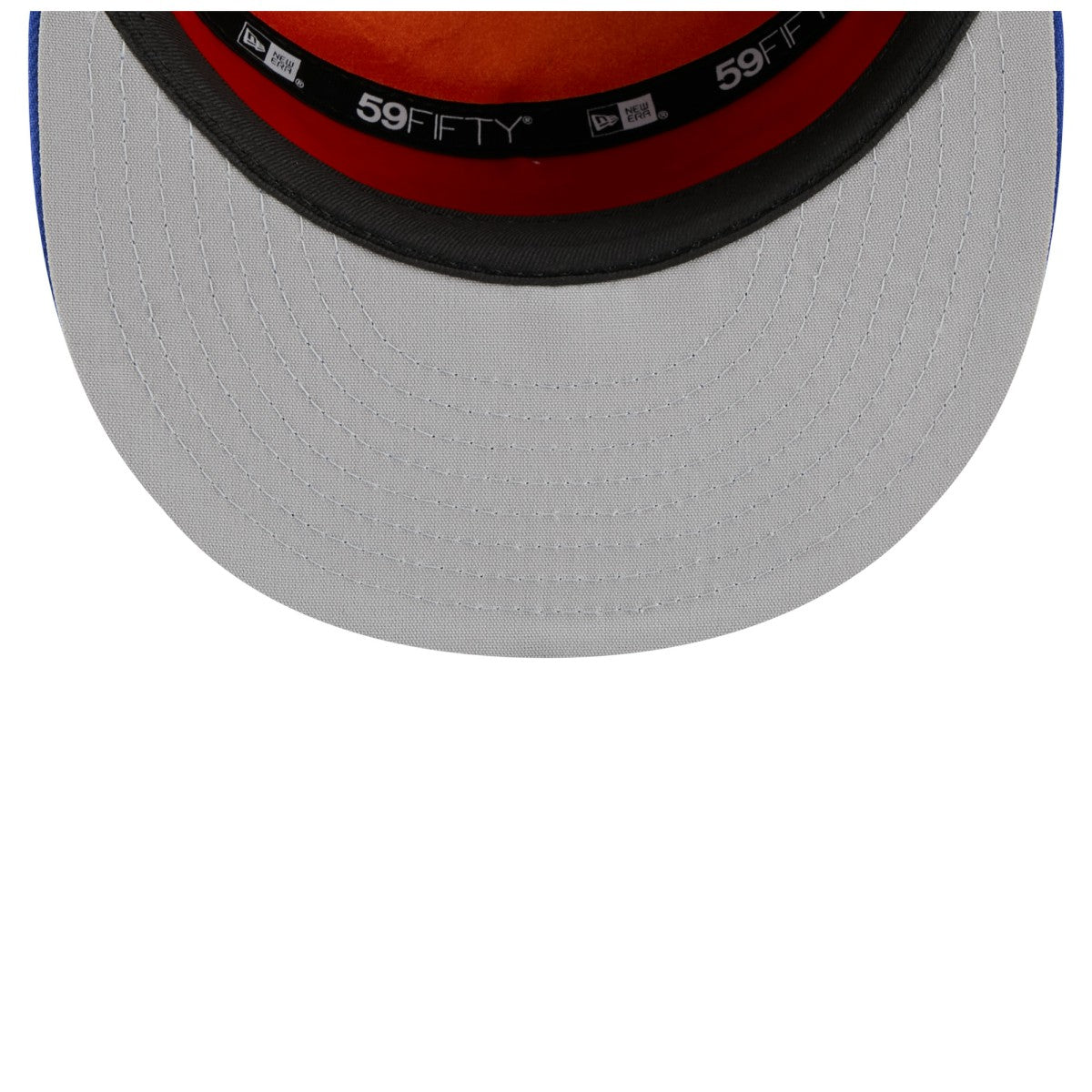 New York Knicks 2025 NBA Tip Off Split Panel 59FIFTY Fitted Hat White/Blue - NBA
