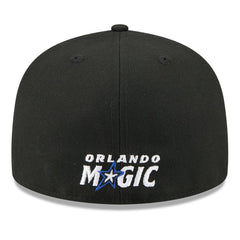 Orlando Magic 2025 NBA Tip Off Split Panel 59FIFTY Fitted Hat White/Black - NBA
