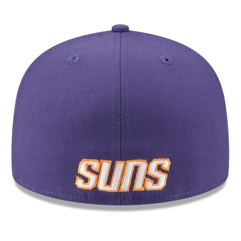 Phoenix Suns 2025 NBA Tip Off Split Panel 59FIFTY Fitted Hat White/Purple - NBA