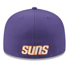 Phoenix Suns 2025 NBA Tip Off Split Panel 59FIFTY Fitted Hat White/Purple - NBA