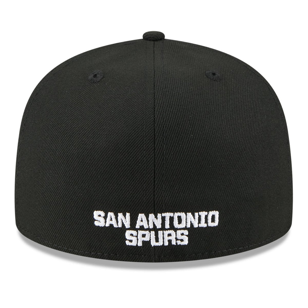 San Antonio Spurs 2025 NBA Tip Off Split Panel 59FIFTY Fitted Hat White/Black - NBA