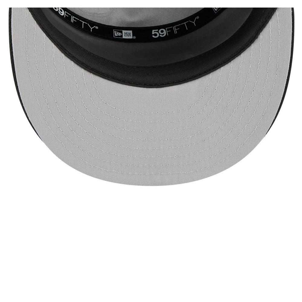 San Antonio Spurs 2025 NBA Tip Off Split Panel 59FIFTY Fitted Hat White/Black - NBA