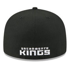 Sacramento Kings 2025 NBA Tip Off Split Panel 59FIFTY Fitted Hat White/Black - NBA