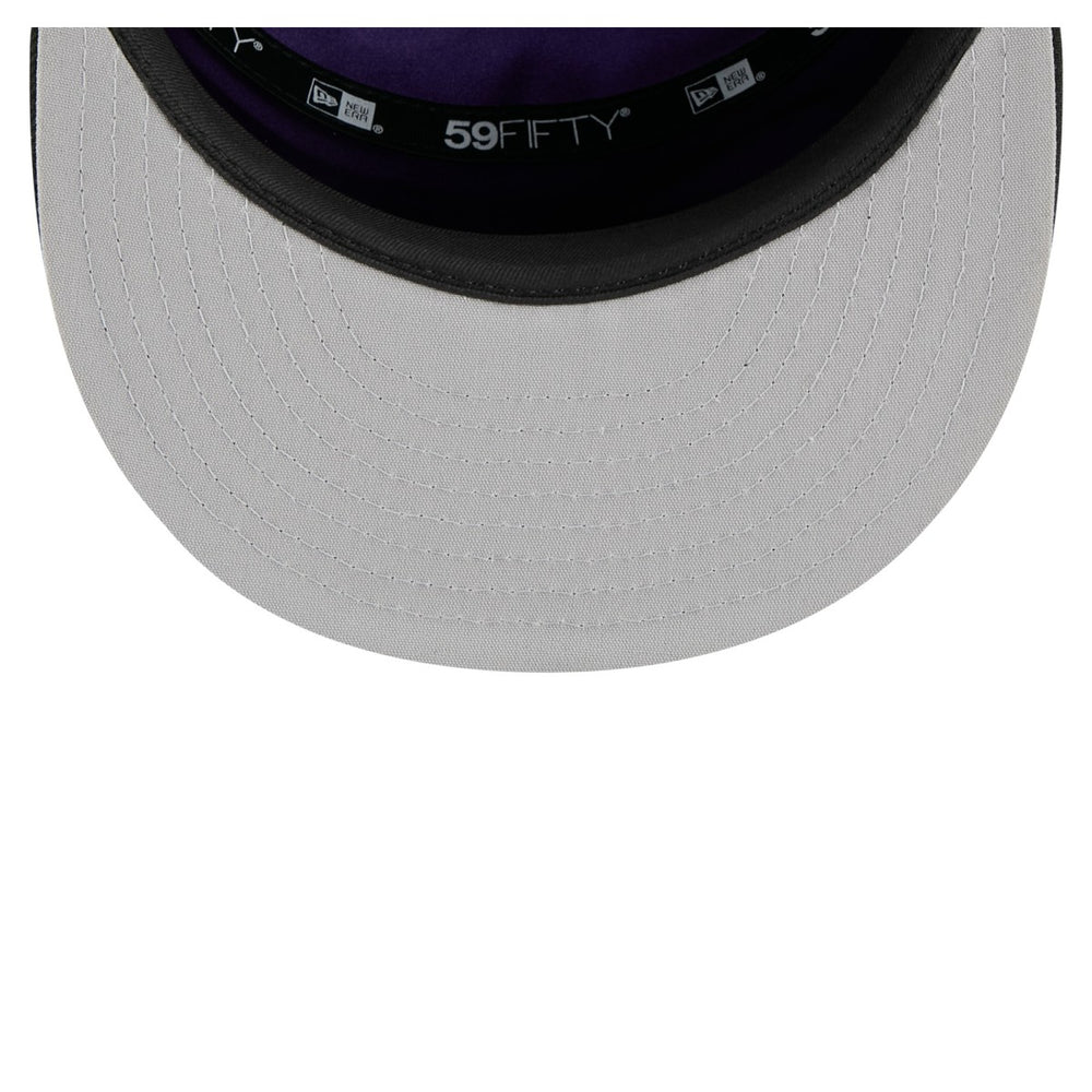 Sacramento Kings 2025 NBA Tip Off Split Panel 59FIFTY Fitted Hat White/Black - NBA