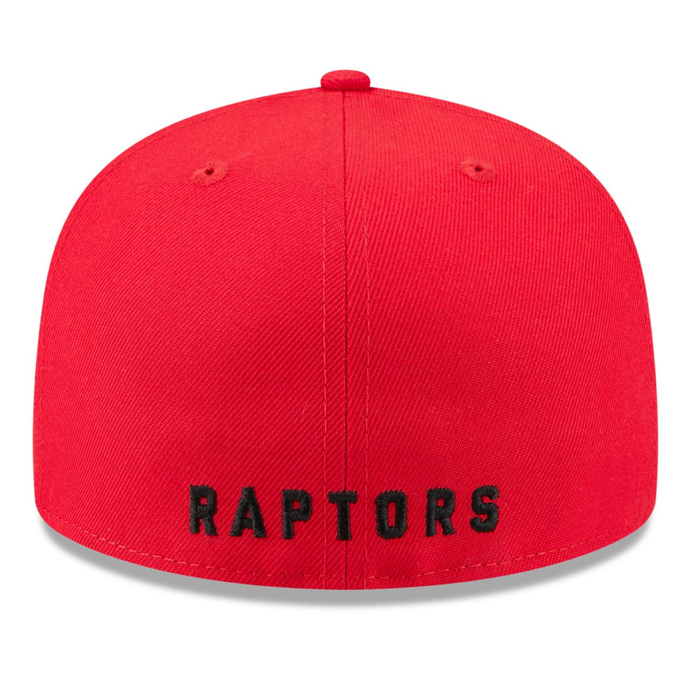 Toronto Raptors 2025 NBA Tip Off Split Panel 59FIFTY Fitted Hat White/Red - NBA