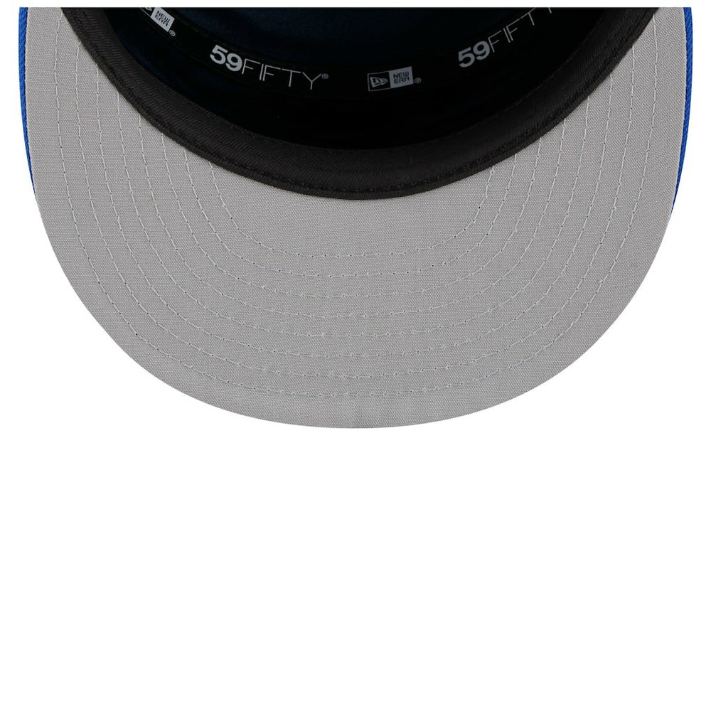Dallas Mavericks 2025 NBA Tip Off Split Panel 59FIFTY Fitted Hat White/Blue - NBA