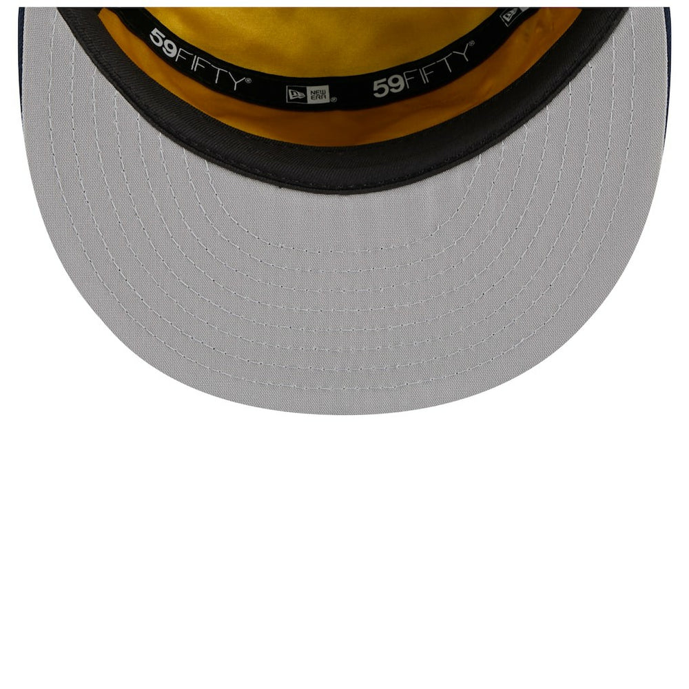 Indiana Pacers 2025 NBA Tip Off Split Panel 59FIFTY Fitted Hat White/Navy - NBA