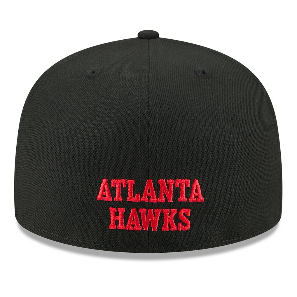 Atlanta Hawks 2025 NBA Tip Off Split Panel 59FIFTY Fitted Hat White/Black - NBA