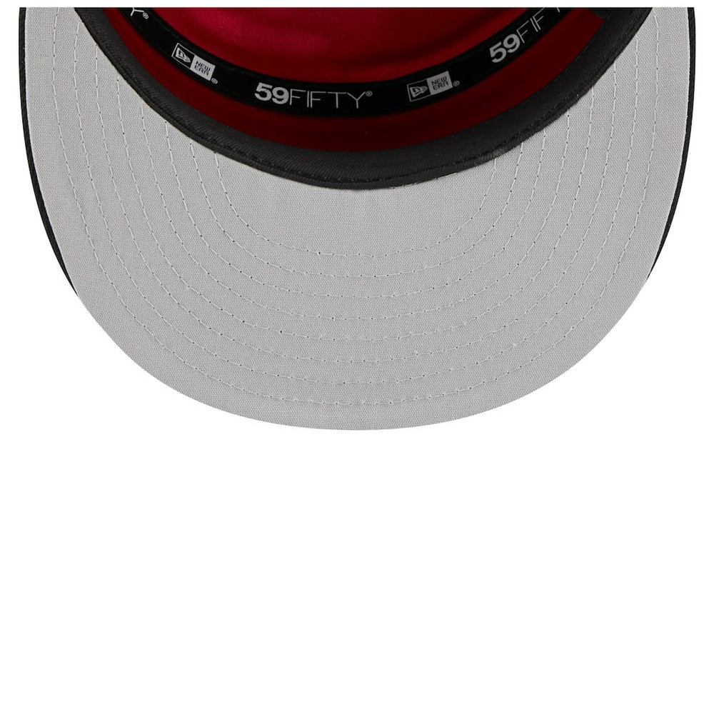Atlanta Hawks 2025 NBA Tip Off Split Panel 59FIFTY Fitted Hat White/Black - NBA