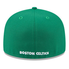 Boston Celtics 2025 NBA Tip Off Split Panel 59FIFTY Fitted Hat White/Kelly Green - NBA