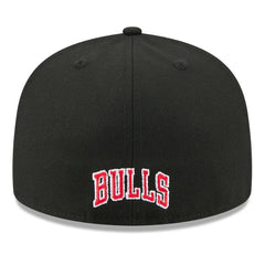 Chicago Bulls 2025 NBA Tip Off Split Panel 59FIFTY Fitted Hat White/Black - NBA
