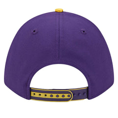 Los Angeles Lakers 2025 NBA Tip Off M-Crown A-Frame 9FORTY Adjustable Hat White/Purple - NBA