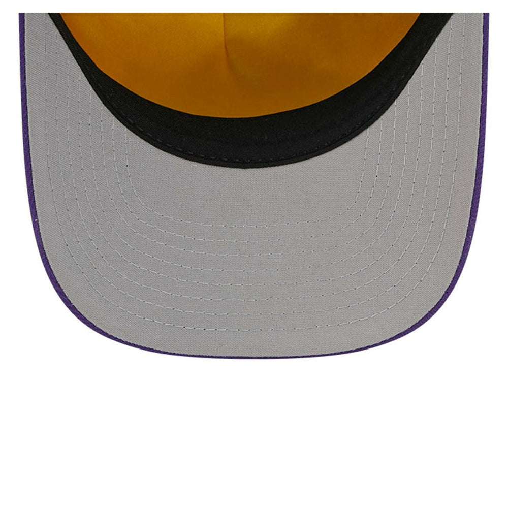 Los Angeles Lakers 2025 NBA Tip Off M-Crown A-Frame 9FORTY Adjustable Hat White/Purple - NBA