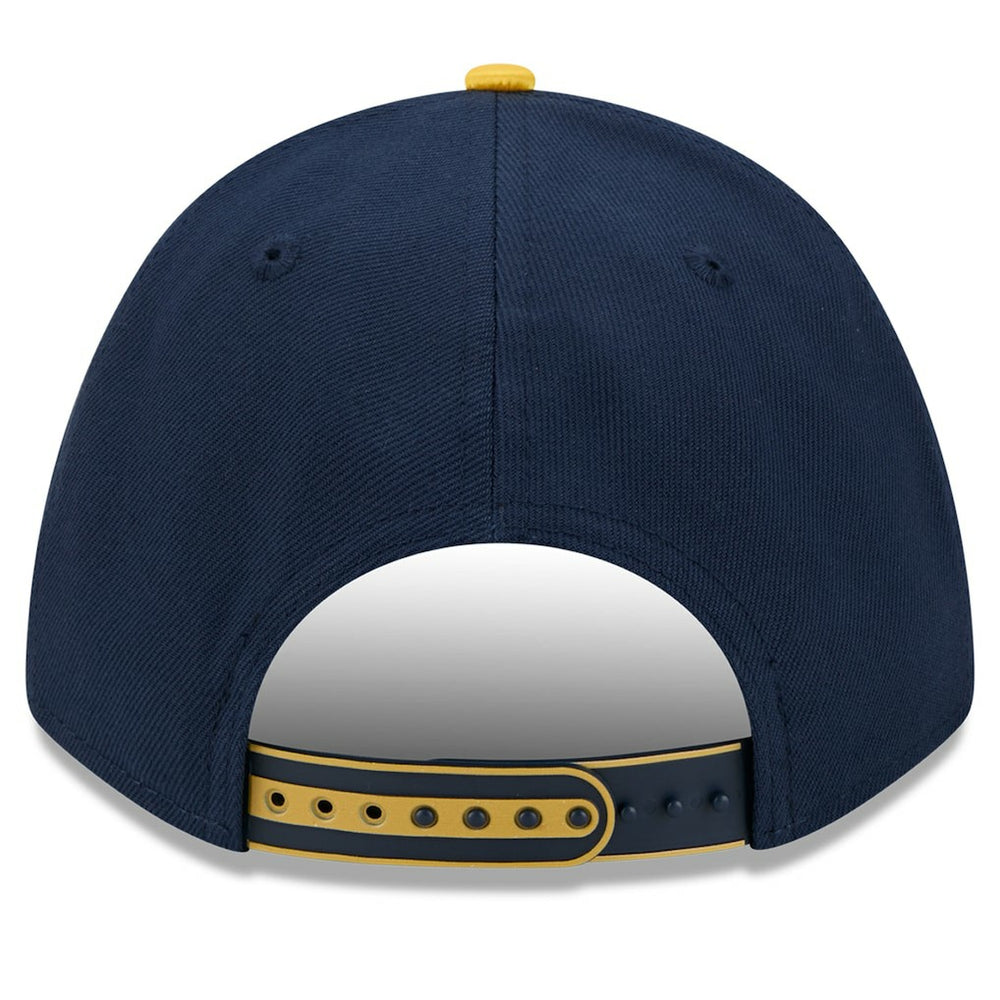 Indiana Pacers 2025 NBA Tip Off M-Crown A-Frame 9FORTY Adjustable Hat White/Navy - NBA