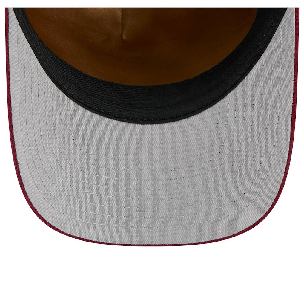 Cleveland Cavaliers 2025 NBA Tip Off M-Crown A-Frame 9FORTY Adjustable Hat White/Wine - NBA