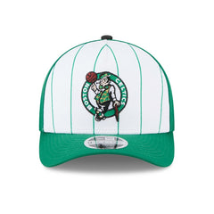 Boston Celtics 2025 NBA Tip Off M-Crown A-Frame 9FORTY Adjustable Hat White/Kelly Green - NBA