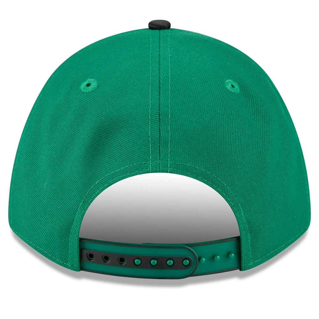 Boston Celtics 2025 NBA Tip Off M-Crown A-Frame 9FORTY Adjustable Hat White/Kelly Green - NBA