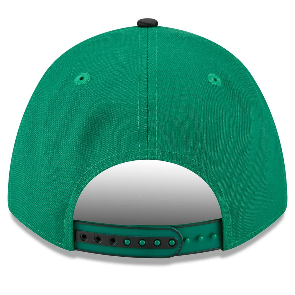Boston Celtics 2025 NBA Tip Off M-Crown A-Frame 9FORTY Adjustable Hat White/Kelly Green - NBA