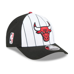 Chicago Bulls 2025 NBA Tip Off M-Crown A-Frame 9FORTY Adjustable Hat White/Black - NBA