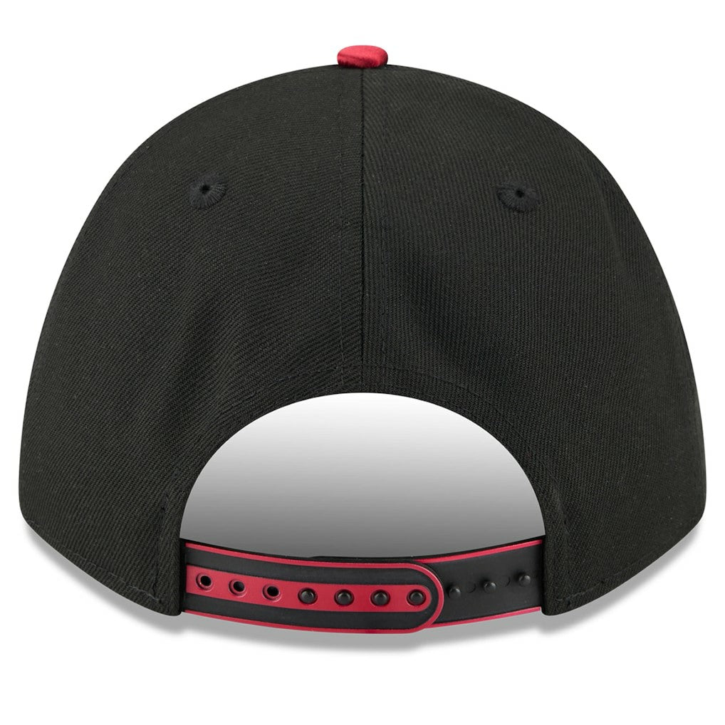 Chicago Bulls 2025 NBA Tip Off M-Crown A-Frame 9FORTY Adjustable Hat White/Black - NBA