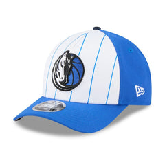 Dallas Mavericks 2025 NBA Tip Off M-Crown A-Frame 9FORTY Adjustable Hat White/Blue - NBA