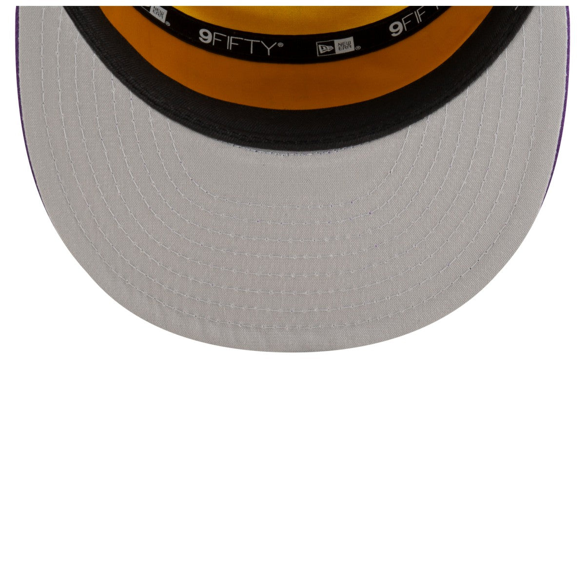 Los Angeles Lakers 2025 NBA Tip Off Split Panel 9FIFTY Snapback Hat White/Purple - NBA