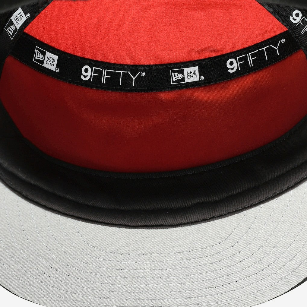 Atlanta Hawks 2025 NBA Tip Off Split Panel 9FIFTY Snapback Hat White/Red - NBA