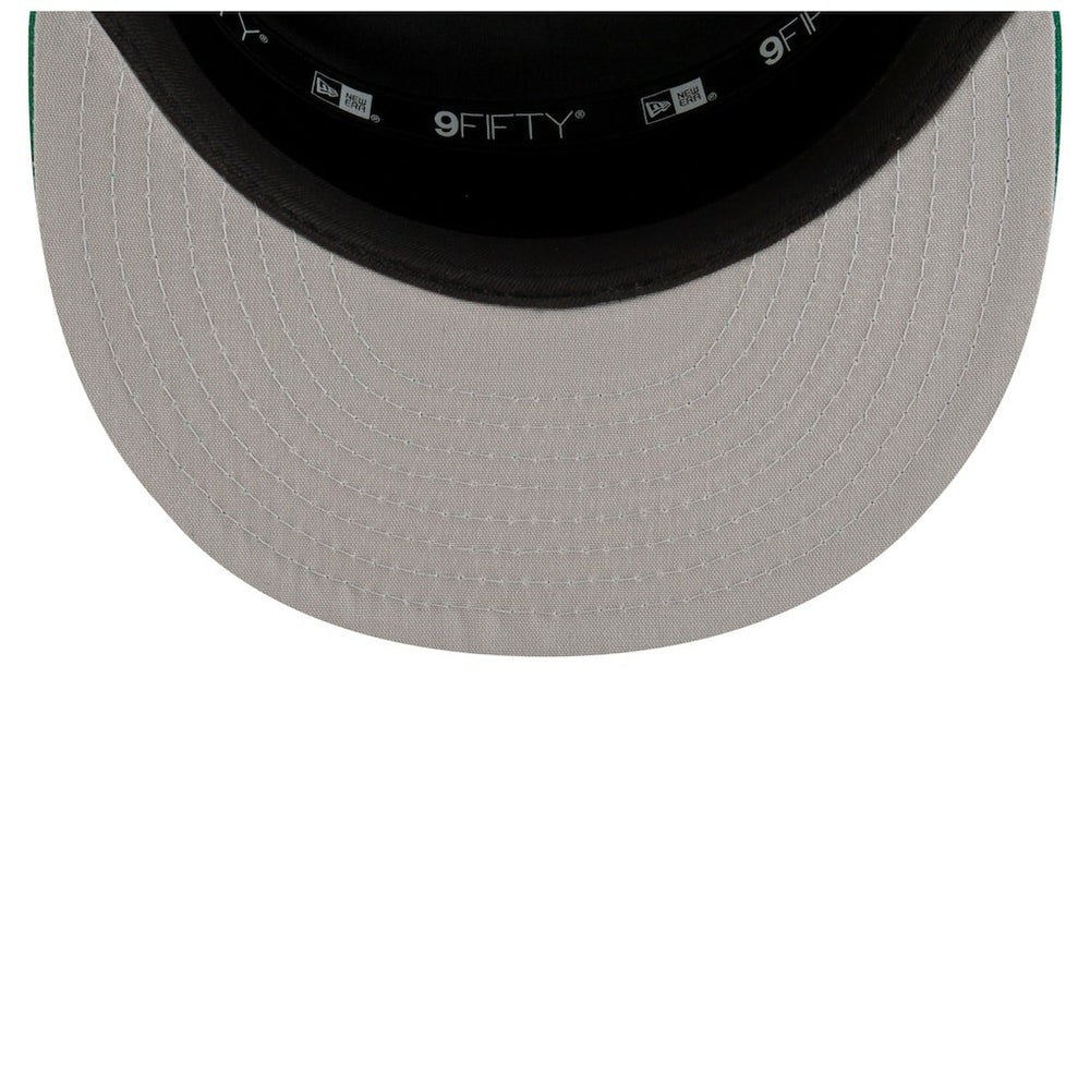 Boston Celtics 2025 NBA Tip Off Split Panel 9FIFTY Snapback Hat White/Kelly Green - NBA