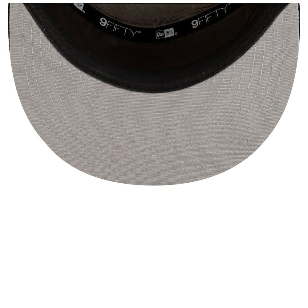 Brooklyn Nets 2025 NBA Tip Off Split Panel 9FIFTY Snapback Hat White/Black - NBA