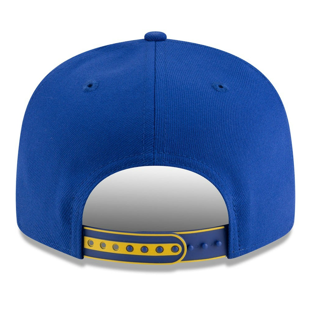 Golden State Warriors 2025 NBA Tip Off Split Panel 9FIFTY Snapback Hat White/Royal - NBA