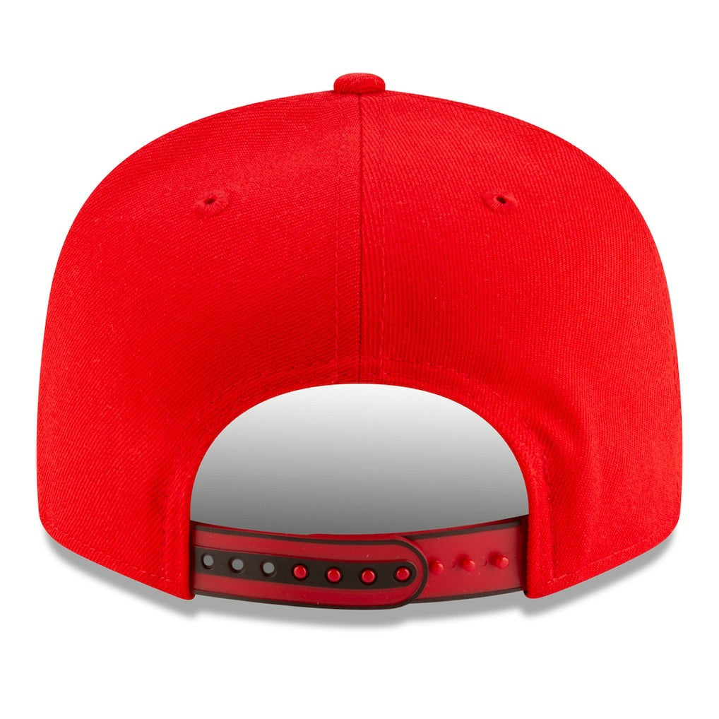 Houston Rockets 2025 NBA Tip Off Split Panel 9FIFTY Snapback Hat White/Red - NBA