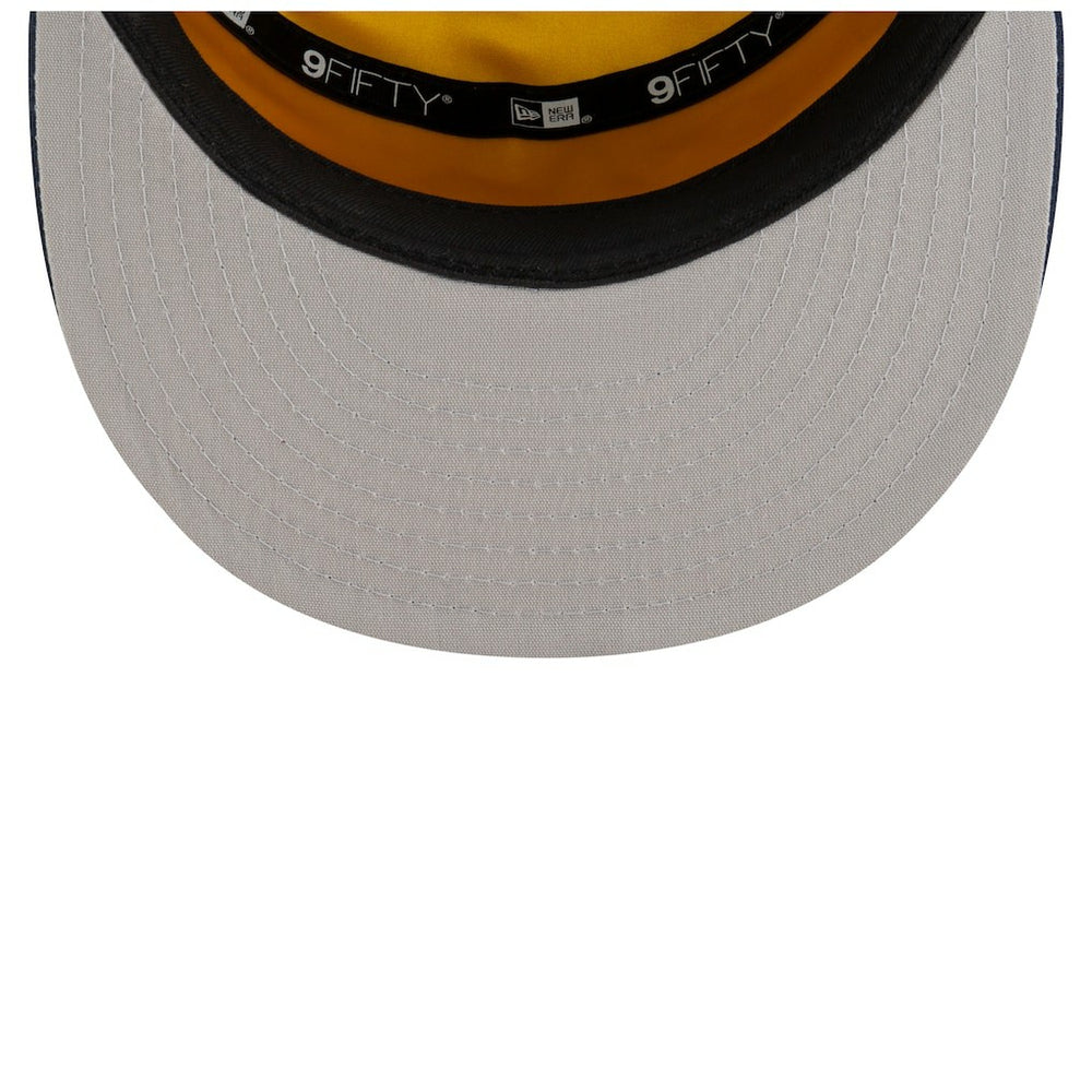 Indiana Pacers 2025 NBA Tip Off Split Panel 9FIFTY Snapback Hat White/Navy - NBA