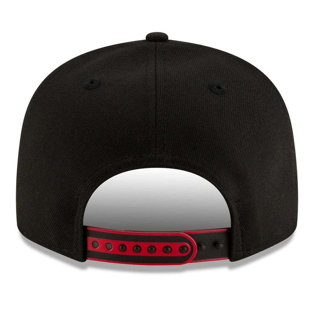 Chicago Bulls 2025 NBA Tip Off Split Panel 9FIFTY Snapback Hat White/Black - NBA
