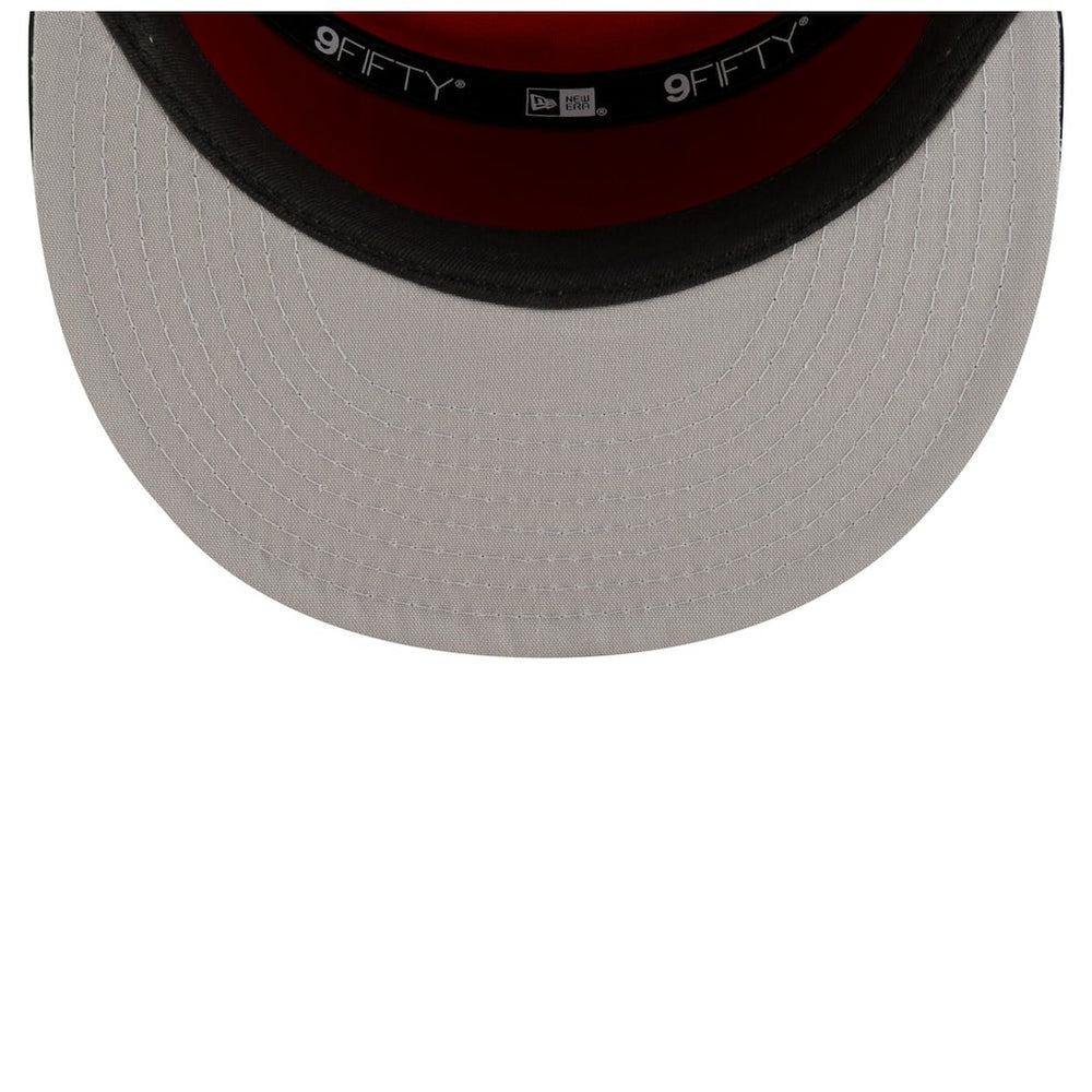 Chicago Bulls 2025 NBA Tip Off Split Panel 9FIFTY Snapback Hat White/Black - NBA