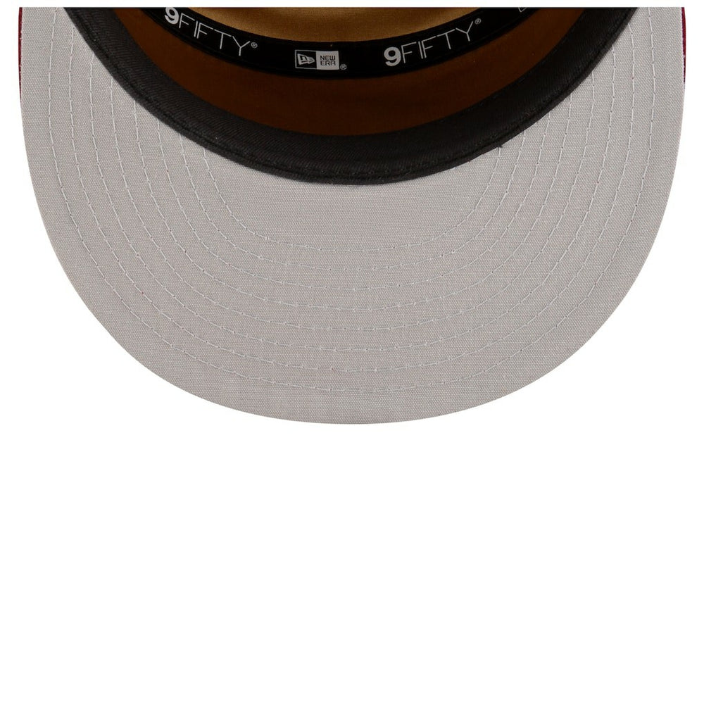 Cleveland Cavaliers 2025 NBA Tip Off Split Panel 9FIFTY Snapback Hat White/Wine - NBA