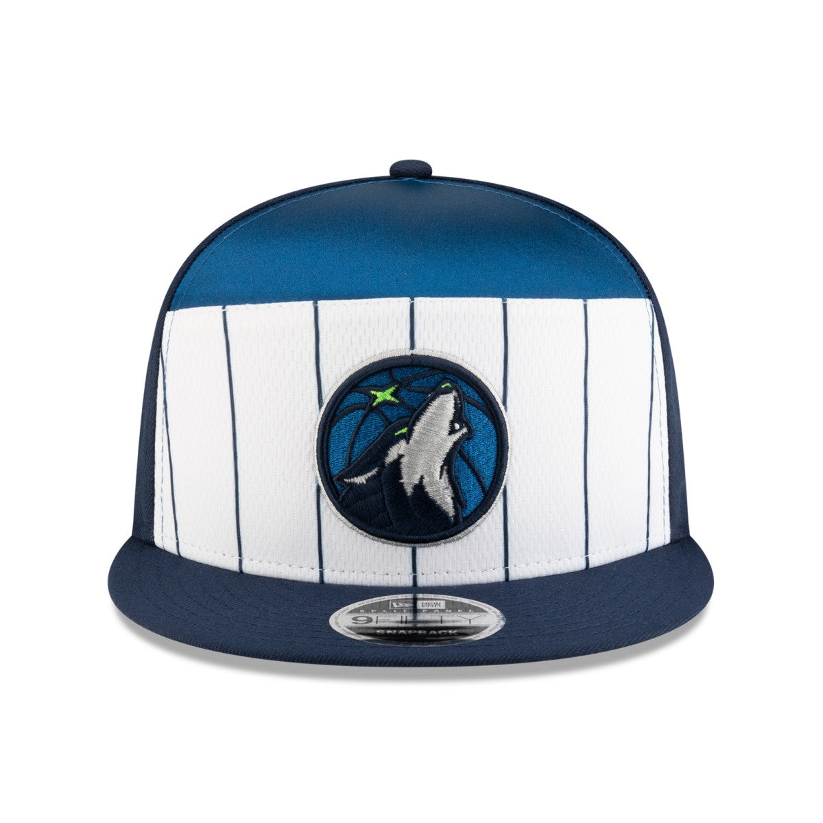 Minnesota Timberwolves 2025 NBA Tip Off Split Panel 9FIFTY Snapback Hat White/Navy - NBA