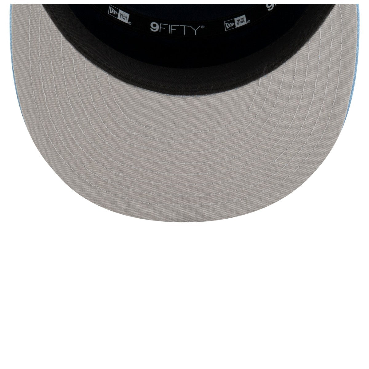 Memphis Grizzlies 2025 NBA Tip Off Split Panel 9FIFTY Snapback Hat White/Light Blue - NBA