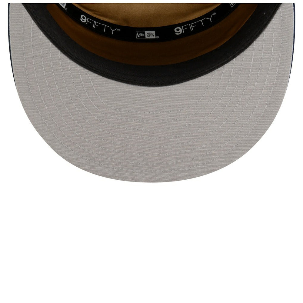 New Orleans Pelicans 2025 NBA Tip Off Split Panel 9FIFTY Snapback Hat White/Navy - NBA