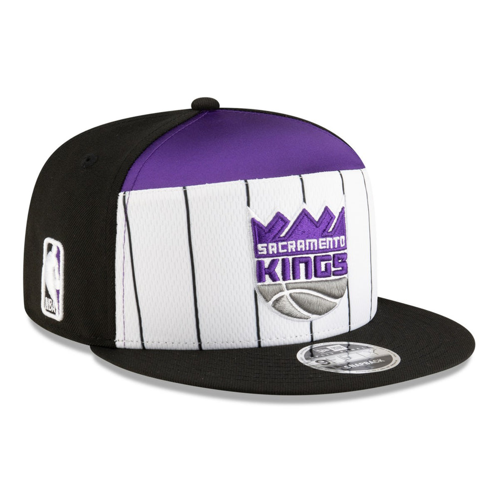 Sacramento Kings 2025 NBA Tip Off Split Panel 9FIFTY Snapback Hat White/Black - NBA