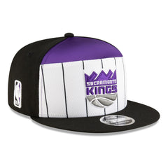 Sacramento Kings 2025 NBA Tip Off Split Panel 9FIFTY Snapback Hat White/Black - NBA