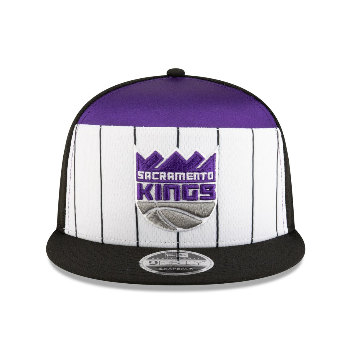 Sacramento Kings 2025 NBA Tip Off Split Panel 9FIFTY Snapback Hat White/Black - NBA